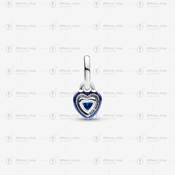 Pandora Pandora ME Blue Chakra Heart Mini Dangle Charm - Picture 2 of 6
